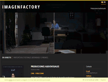 Tablet Screenshot of imagenfactory.es